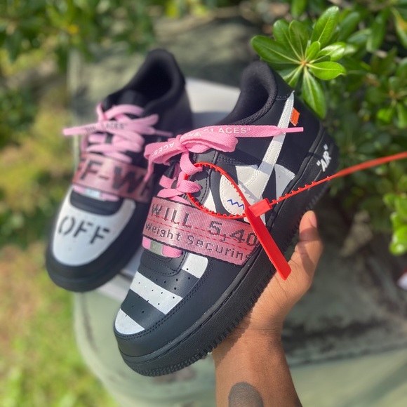 pink off white af1
